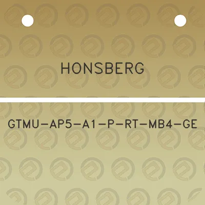 honsberg-gtmu-ap5-a1-p-rt-mb4-ge