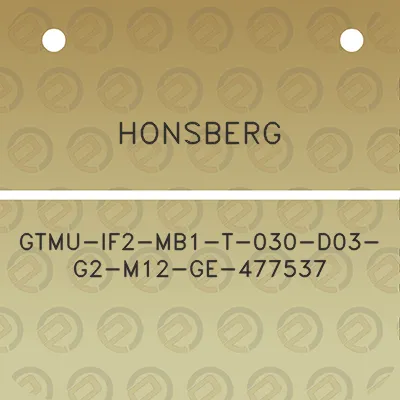 honsberg-gtmu-if2-mb1-t-030-d03-g2-m12-ge-477537