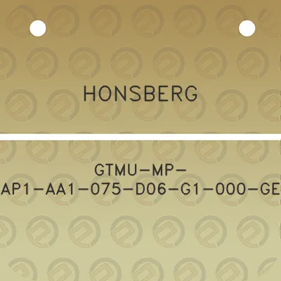 honsberg-gtmu-mp-ap1-aa1-075-d06-g1-000-ge