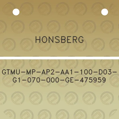 honsberg-gtmu-mp-ap2-aa1-100-d03-g1-070-000-ge-475959