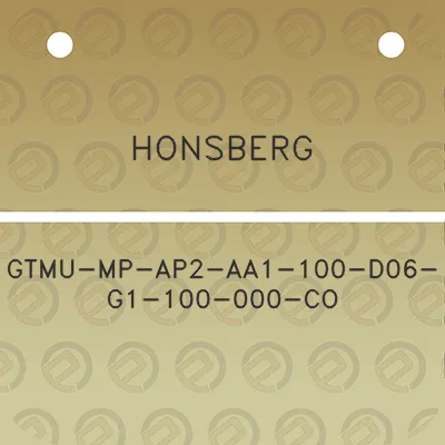 honsberg-gtmu-mp-ap2-aa1-100-d06-g1-100-000-co
