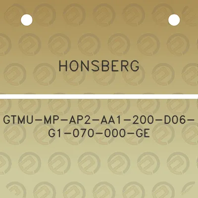 honsberg-gtmu-mp-ap2-aa1-200-d06-g1-070-000-ge