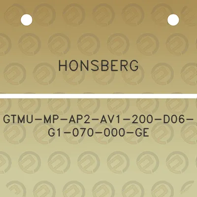 honsberg-gtmu-mp-ap2-av1-200-d06-g1-070-000-ge