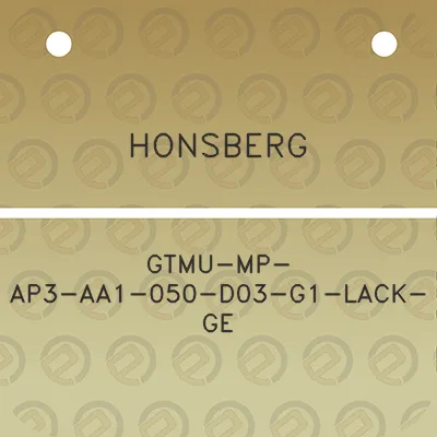 honsberg-gtmu-mp-ap3-aa1-050-d03-g1-lack-ge