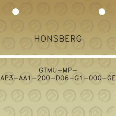 honsberg-gtmu-mp-ap3-aa1-200-d06-g1-000-ge