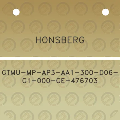 honsberg-gtmu-mp-ap3-aa1-300-d06-g1-000-ge-476703