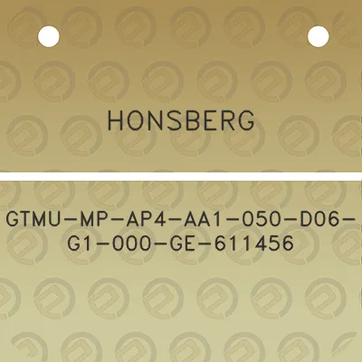 honsberg-gtmu-mp-ap4-aa1-050-d06-g1-000-ge-611456