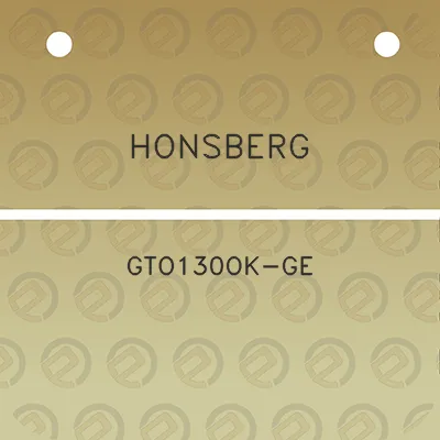 honsberg-gto130ok-ge