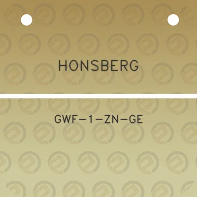 honsberg-gwf-1-zn-ge