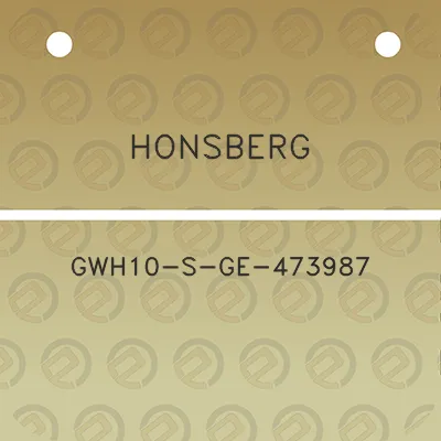 honsberg-gwh10-s-ge-473987