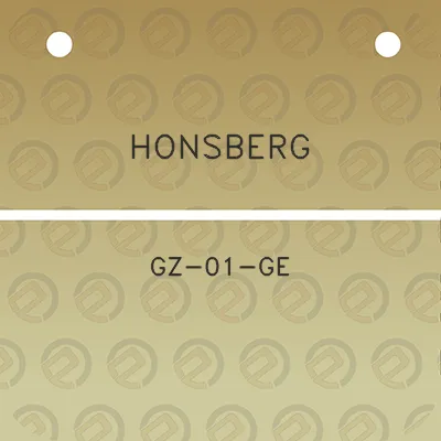 honsberg-gz-01-ge