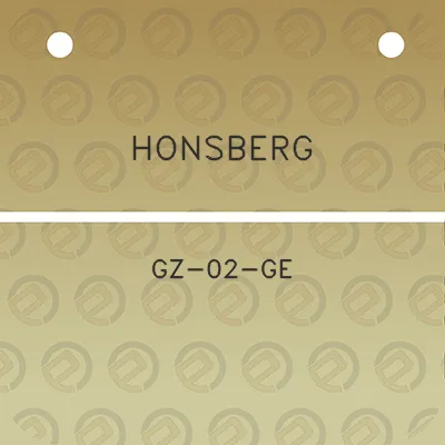 honsberg-gz-02-ge