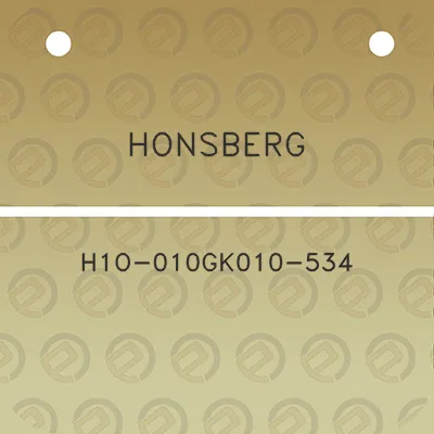 honsberg-h1o-010gk010-534