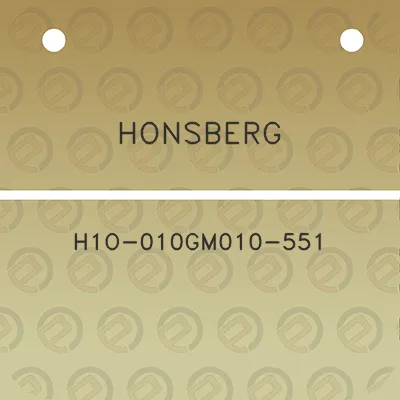 honsberg-h1o-010gm010-551