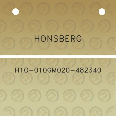 honsberg-h1o-010gm020-482340