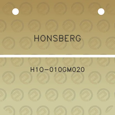 honsberg-h1o-010gm020