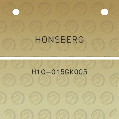 honsberg-h1o-015gk005