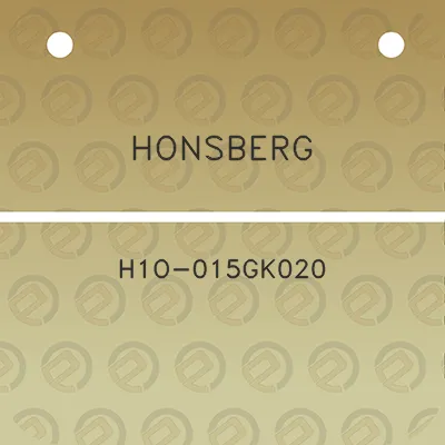 honsberg-h1o-015gk020