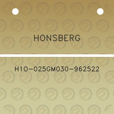 honsberg-h1o-025gm030-962522