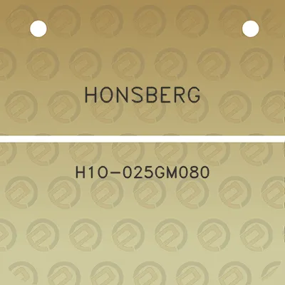 honsberg-h1o-025gm080