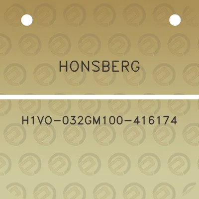 honsberg-h1vo-032gm100-416174