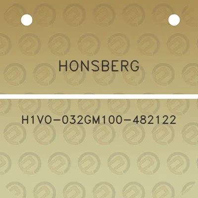 honsberg-h1vo-032gm100-482122