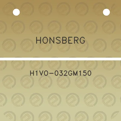 honsberg-h1vo-032gm150