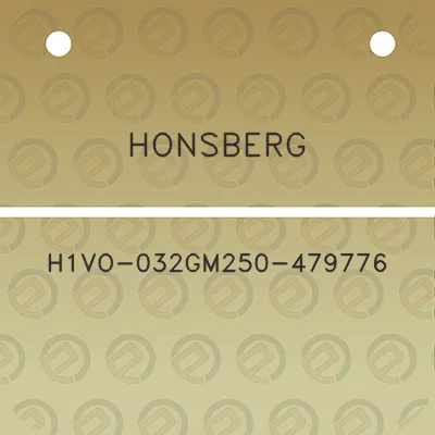 honsberg-h1vo-032gm250-479776