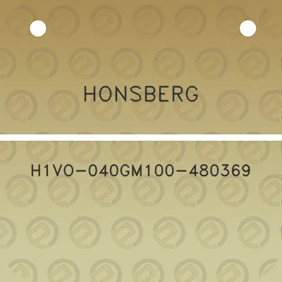 honsberg-h1vo-040gm100-480369