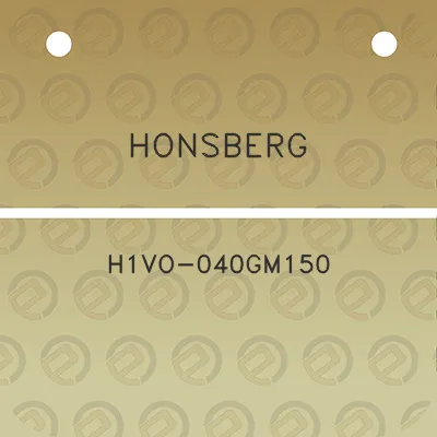 honsberg-h1vo-040gm150