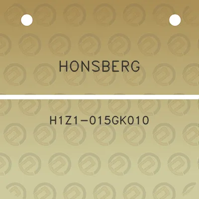 honsberg-h1z1-015gk010