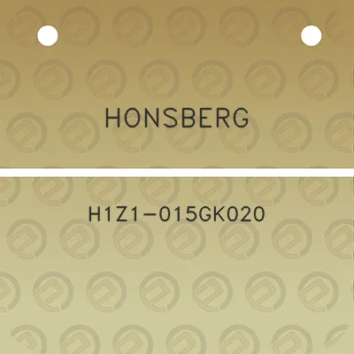 honsberg-h1z1-015gk020