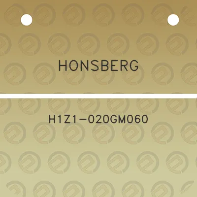 honsberg-h1z1-020gm060