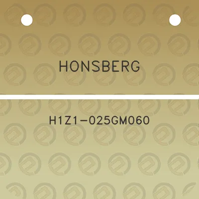 honsberg-h1z1-025gm060