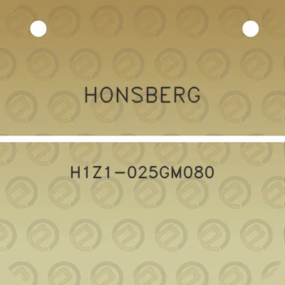 honsberg-h1z1-025gm080