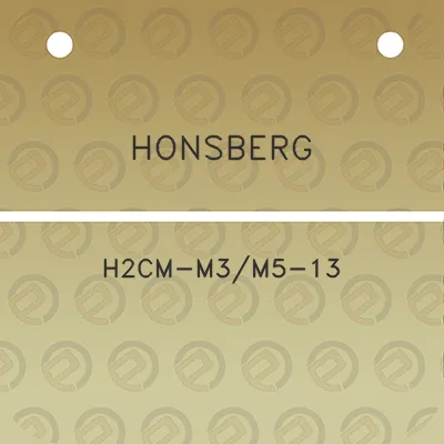 honsberg-h2cm-m3m5-13