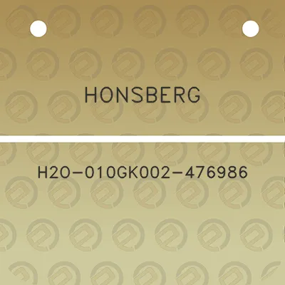 honsberg-h2o-010gk002-476986