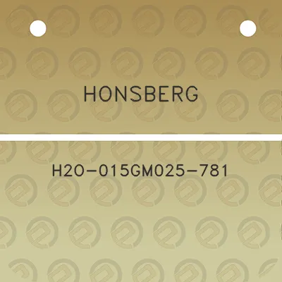 honsberg-h2o-015gm025-781