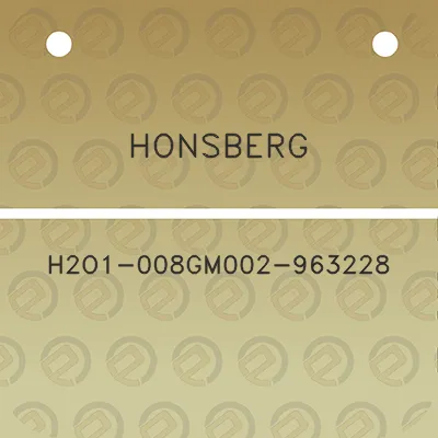 honsberg-h2o1-008gm002-963228