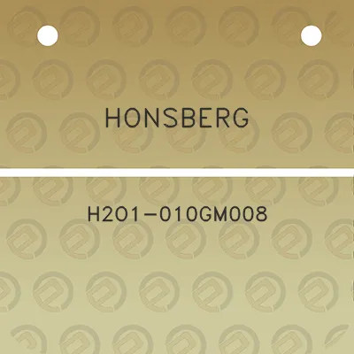 honsberg-h2o1-010gm008