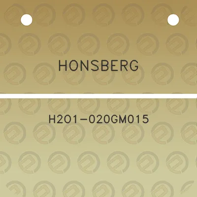 honsberg-h2o1-020gm015