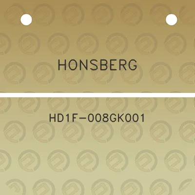 honsberg-hd1f-008gk001