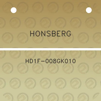 honsberg-hd1f-008gk010