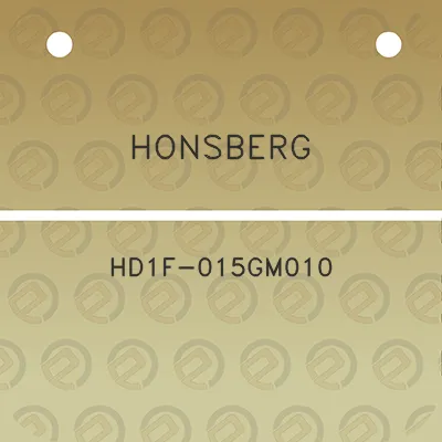 honsberg-hd1f-015gm010