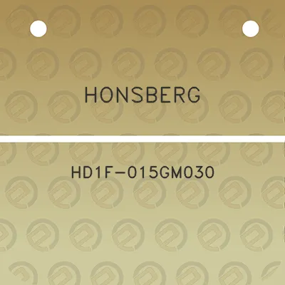 honsberg-hd1f-015gm030