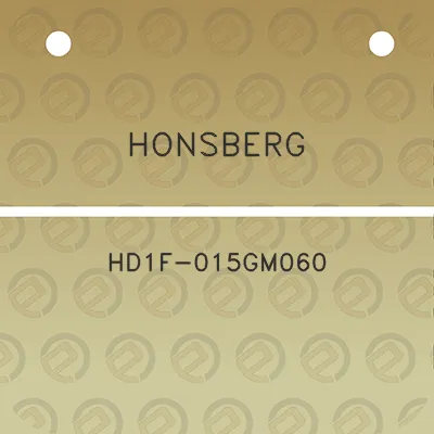 honsberg-hd1f-015gm060