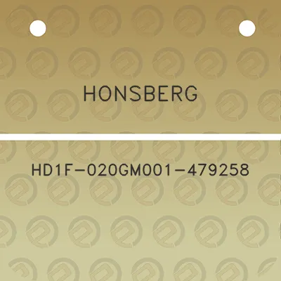 honsberg-hd1f-020gm001-479258