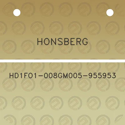 honsberg-hd1fo1-008gm005-955953