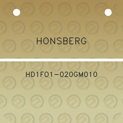 honsberg-hd1fo1-020gm010