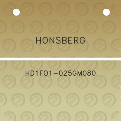 honsberg-hd1fo1-025gm080